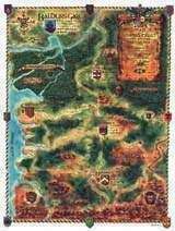 Carte de Baldur's Gate